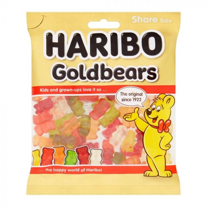 Haribo Gold Bears Share Bags 140g