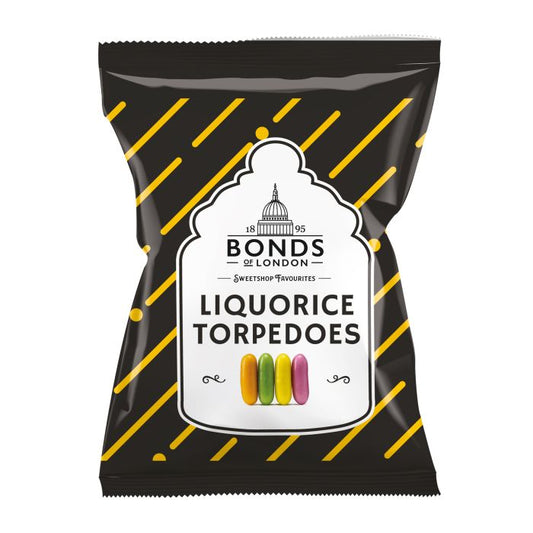 Bonds Liquorice Torpedos 130g