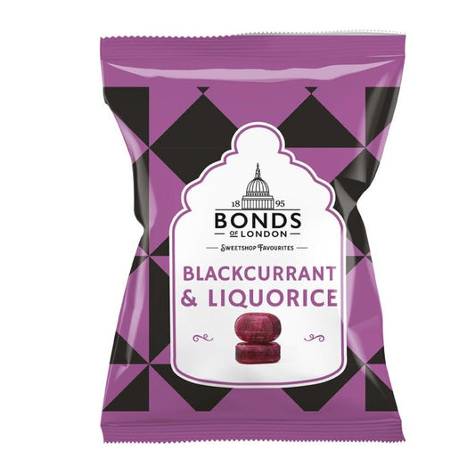 Bonds Blackcurrant & Liquorice Bags 120g