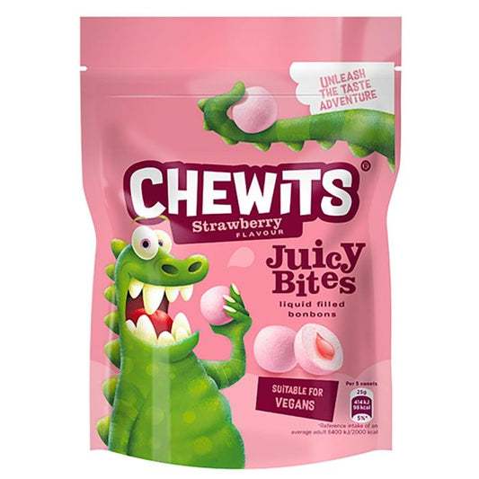 Chewits Xtreme Strawberry Juicy Bites 115g