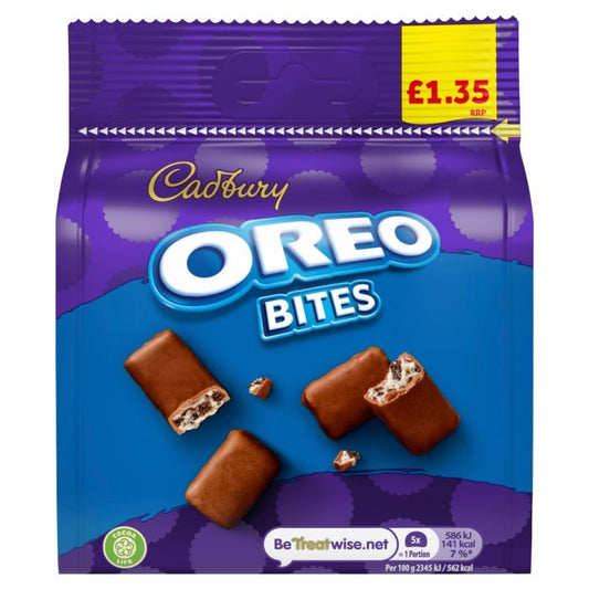 Cadbury Oreo Bites Chocolate Bag 95g