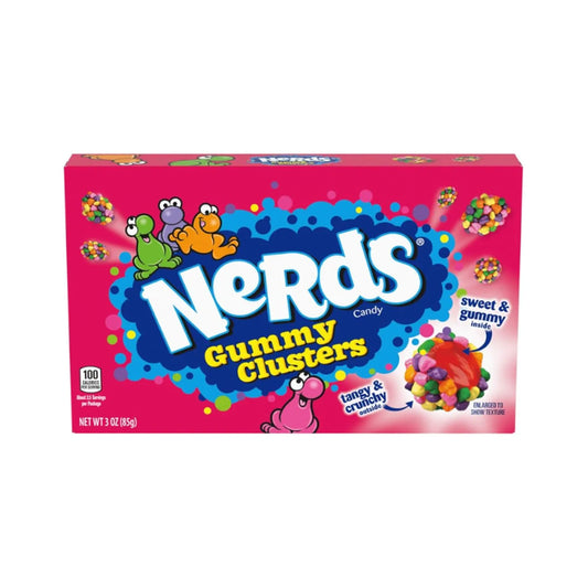 Nerds Gummy Clusters Theatre Box - 3oz (85g)