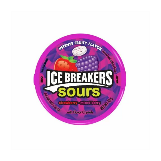 Ice Breakers Sours Strawberry & Mixed Berry (42g)