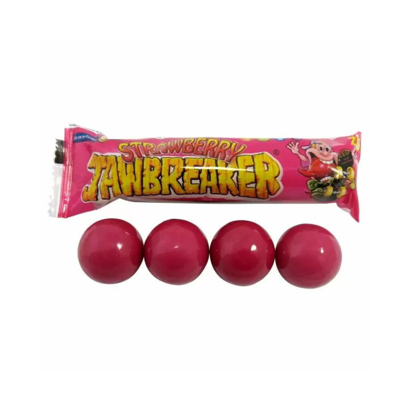 Zed Candy Strawberry Jawbreaker 33g – PickNMixCity