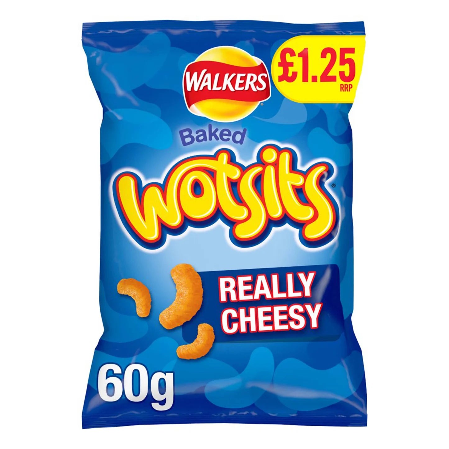 Walkers Wotsits Cheese Snacks Crisps £1.25 RRP PMP 60g