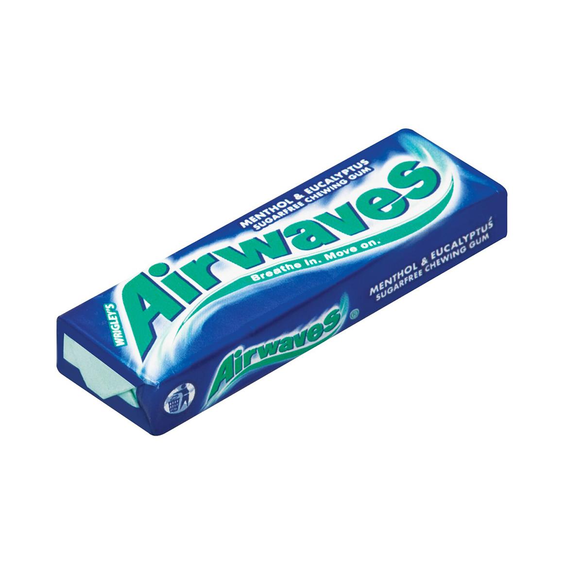 Airwaves Menthol & Eucalyptus Sugarfree Chewing Gum