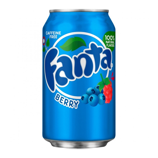 Fanta Berry Soda Cans 355ml