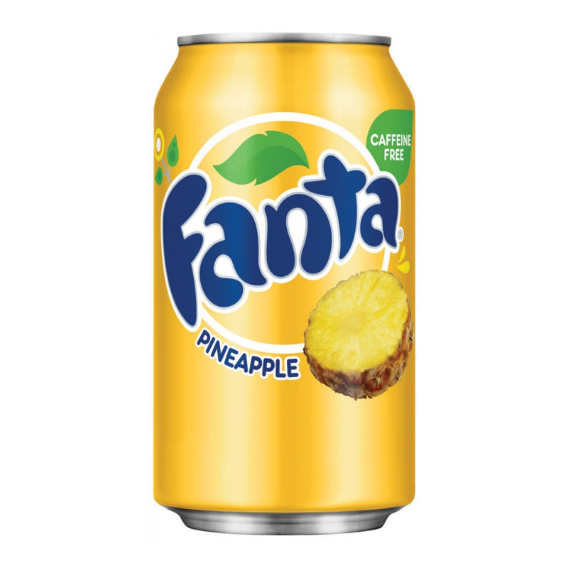 Fanta Pineapple Soda Cans 355ml