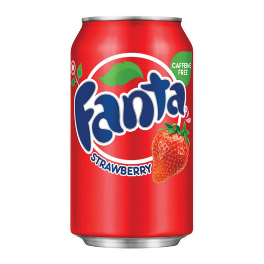 Fanta Strawberry Soda Cans 355ml