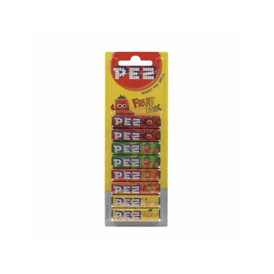 Pez Fruit Mix Refills 8 Pack