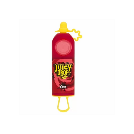 Juicy Drop Pop Lollipop With Sour Gel 26g - COLA