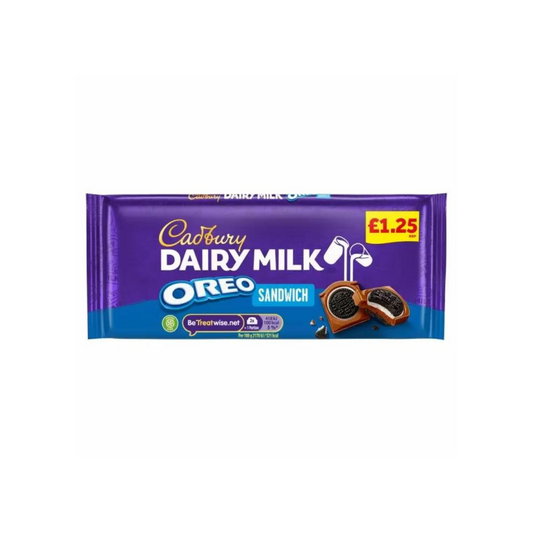 Cadbury Dairy Milk Oreo Sandwich Bar 96g