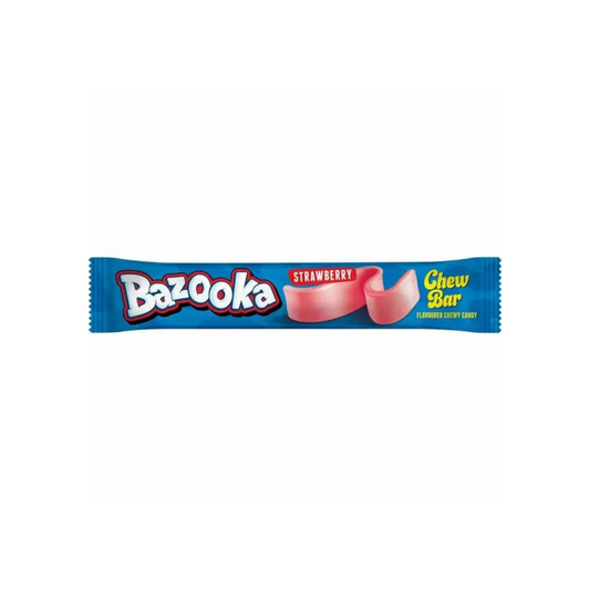 Bazooka Strawberry Chew Bars 14g