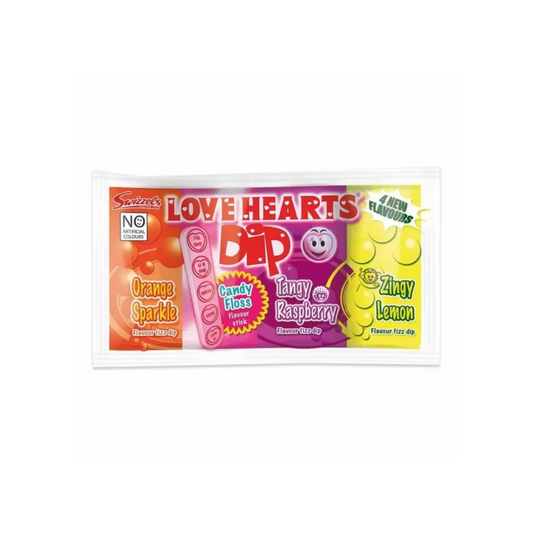 Swizzels Love Hearts Dip 23g